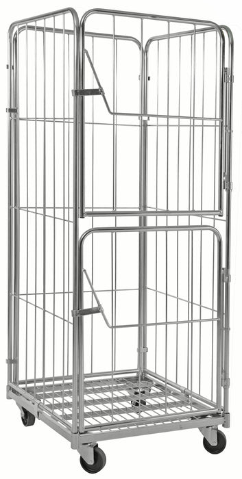 Rullecontainer med 4 vegger - KM72801804-D, 660 x 740 x 1640