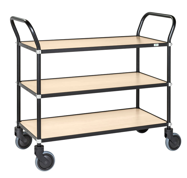 Design Carriage - KM8113-BJ - Svart, Bjørk